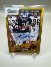 2021 Panini Classics Bo Jackson Significant Signature Gold Auto #5/5 Raiders SP
