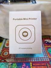 Mini Portable Bluetooth Wireless Printer, For iPhone/android, Gift, Phone