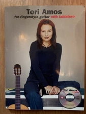 TORI AMOS for FINGERSTYLE GUITAR WITH TABLATURE 1999 AMSCO with CD