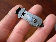 Antique 1886 1892 Winchester 44a Folding Carbine Rear Ladder Sight