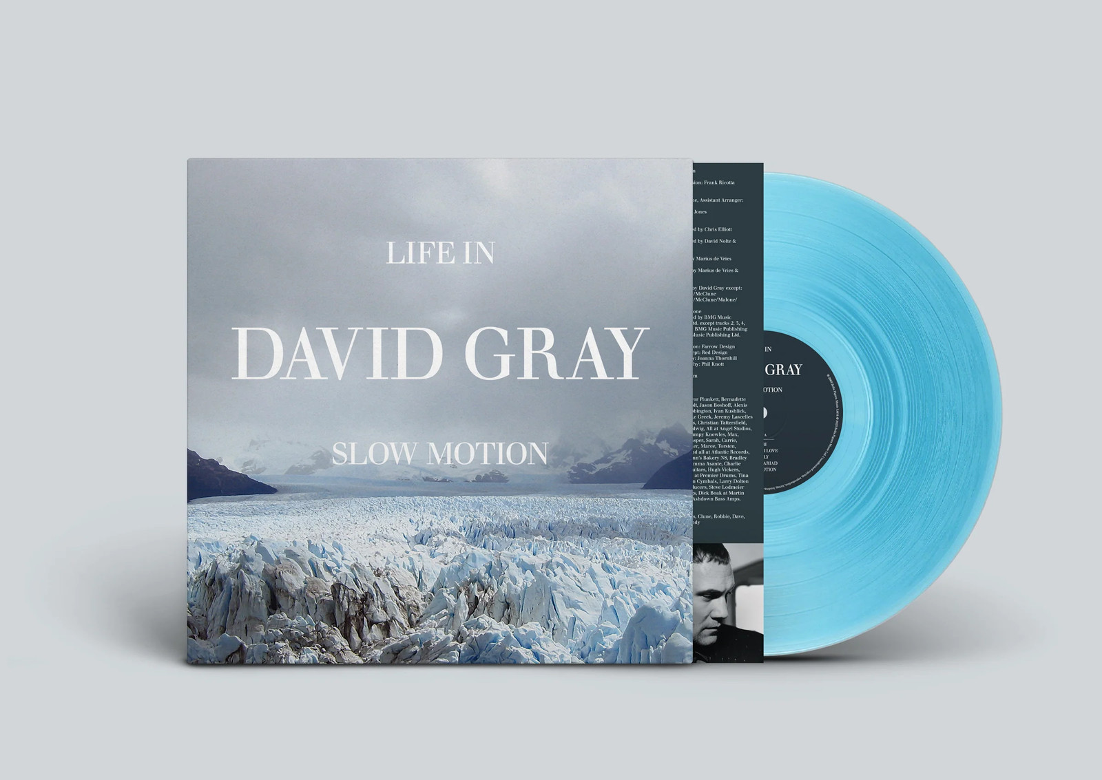 SIGNED & IN HAND! David Gray Life In Slow Motion 20th Anniversary Black Vinyl LP - Image 4