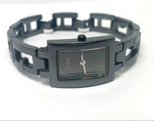 Women's Guess Watch Sleek Charcoal Grey Stainless Band and Case - G65860L