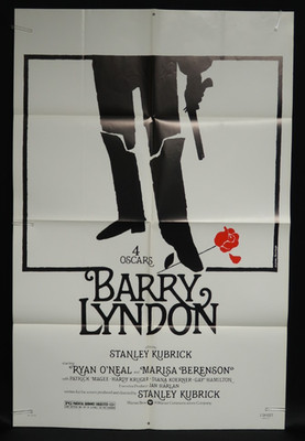 Barry Lyndon 1975 Poster 1 One Sheet 27 x 41 Folded NSS 75/218 Stanley Kubrick