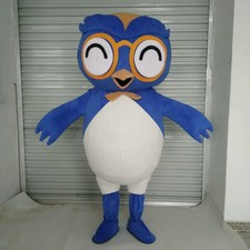 Adult owl Mascot Costume Suits Cartoon Party Dress Character