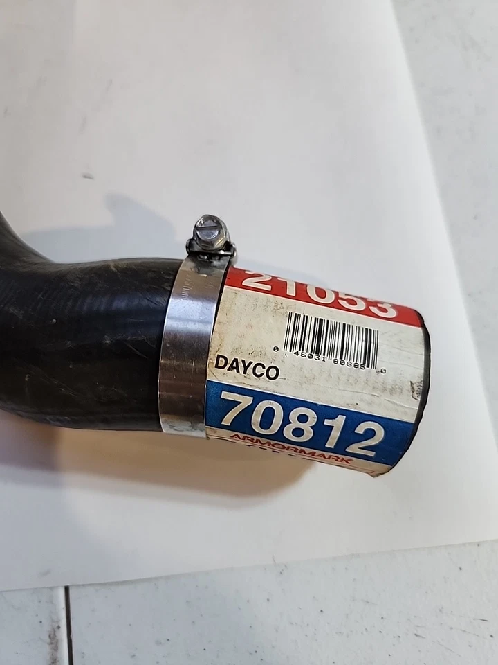 Новый шланг охлаждающей жидкости радиатора Dayco 70812 для некоторых моделей Ford International 73-80 - Изображение 2 из 3