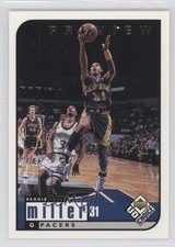 1998-99 Upper Deck UD Choice Preview Reggie Miller #56 HOF 9hb