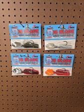 Z Man Bid Blade Chatterbait Lot Of 4, 5/8 Oz Mixed Colors