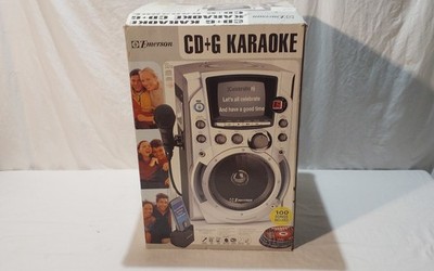 Emerson GQ755 Karaoke Machine With 3 Cd's