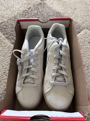 Nike Court Royale Suede Pure Platinum Gum 916795-001 Women's sz NIB