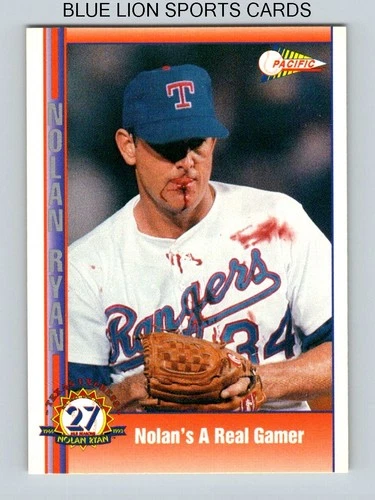 1993 PACIFIC - NOLAN RYAN NOLAN'S A REAL GAMER #92