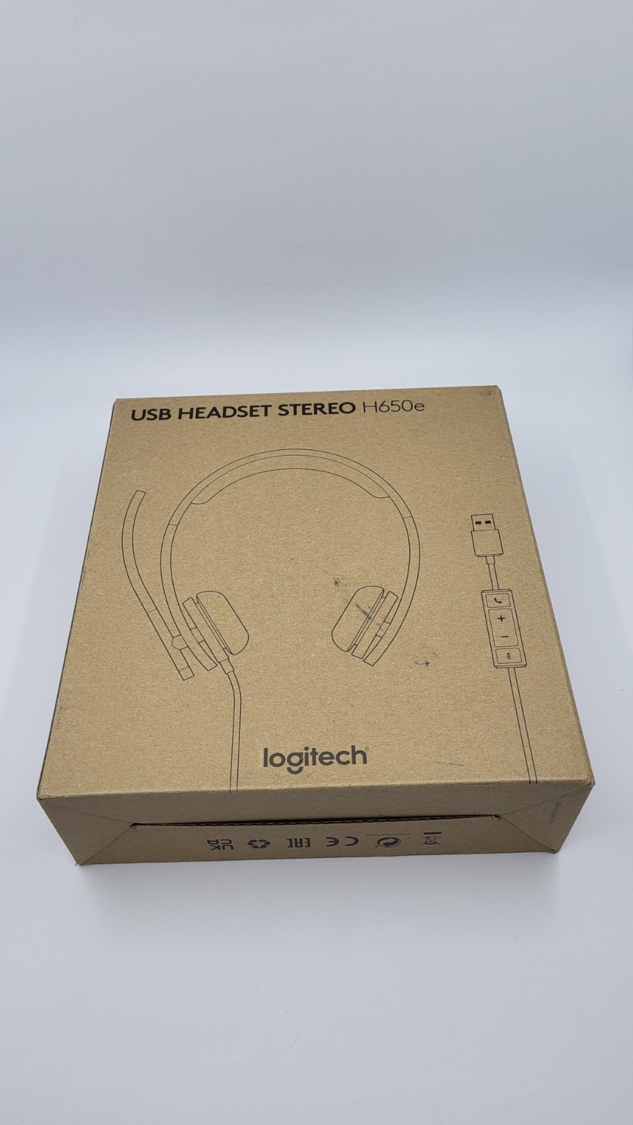 Logitech H650e Headset Kabelgebunden Schwarz 981-000519 - Bild 2