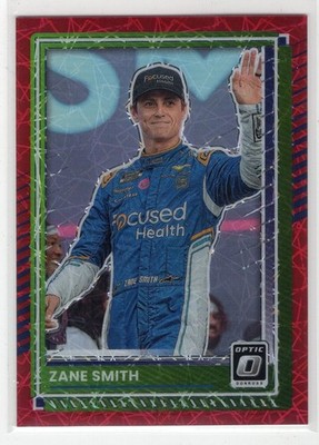 2025 Donruss Racing Zane Smith Optic Red Velocity Prizm 166/199 - Spire