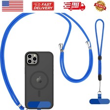 Phone Lanyard 2 Pcs-1 Pcs Adjustable Neck Strap, 1 Pcs Wrist Strap, 2 Pcs Pad...