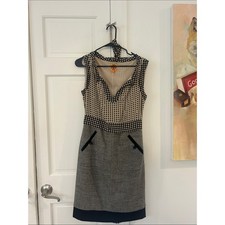 Tory Burch 2 Mixed Media Dress MIDI