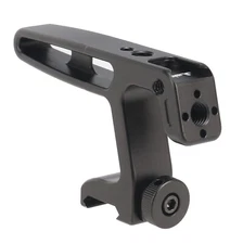 Mini Top Handle Grip with NATO Rail Clamp for Vlogging Camera Cage Rig Black