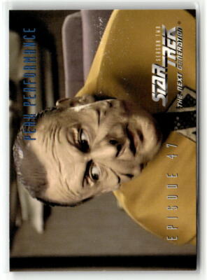 1995 SkyBox Star Trek: The Next Generation Season 2 #196 Peak Performance