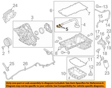 FORD OEM 11-22 F-250 Super Duty Engine Engine Parts-Oil Tube Gasket BC3Z6626A
