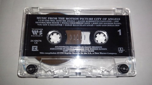 City of Angels 1998 Motion Picture Soundtrack Nicolas Cage Meg Ryan Cassette - Picture 3 of 5
