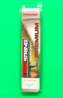 New FirstString Pro Hunter Premium Two Cam Bow Replacement String - 57'' BCY 452X