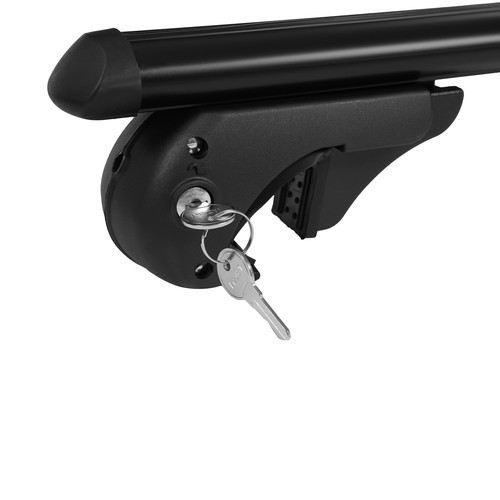 for Subaru Outback 2010-2014 Lockable Roof Rack Cross Bars Luggage Carrier Black - Picture 10 of 20
