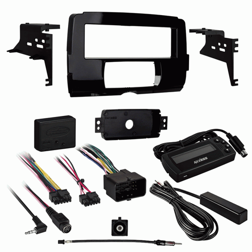 Kit completo de instalación de tablero estéreo Harley Davidson Metra 99-9714 2014-2018 + arnés - Imagen 1 de 4