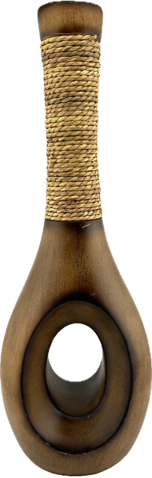 Wooden Cylinder Abstract Vases