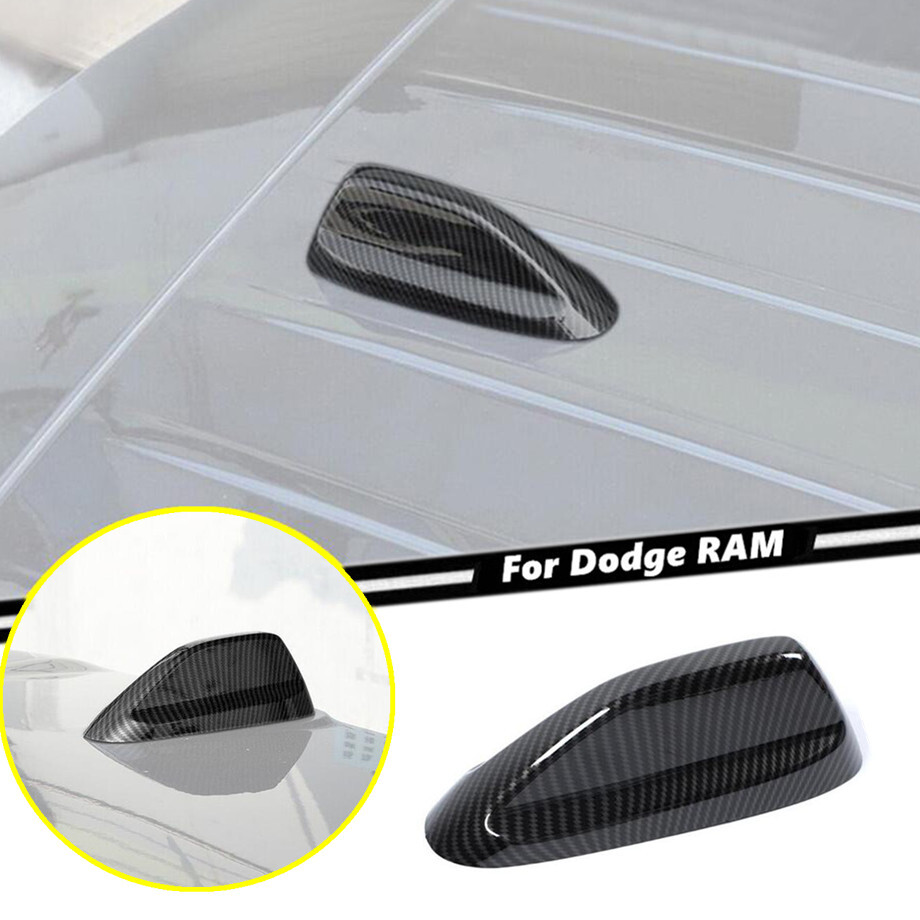For 2019-2024 Dodge Ram 3500/2500/1500 Carbon Shark Fin Antenna Base Cover Trim
