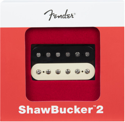 099-2249-002 Tim Shaw Fender Shawbucker 2 Humbucker Pickup Zebra