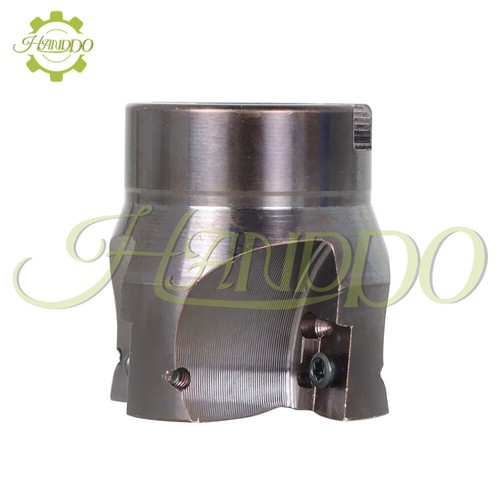 Eje de fresado de vástago R8 FMB22 y fresado de extremo CNC 400R 50 MM + 4 piezas insertos APMT1604 - Imagen 15 de 20
