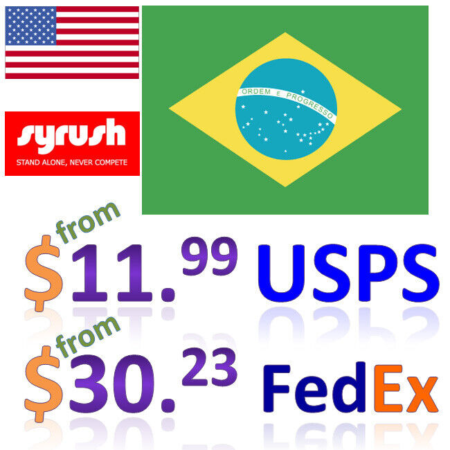 Package Forwarding Service from USA to Brazil Syrush Address Free Consolidation