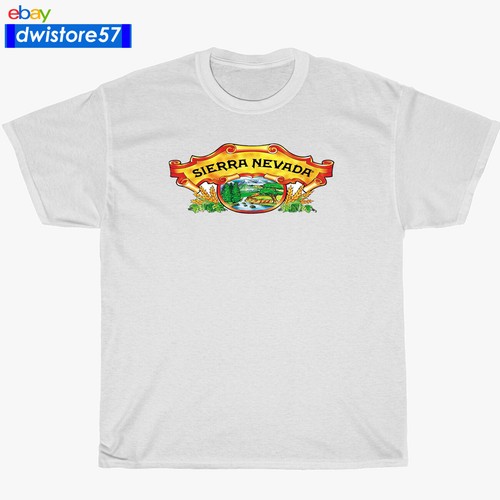 New Shirt Sierra Nevada Logo Black/Navy/White/Grey Men's T-Shirt S-5XL ...