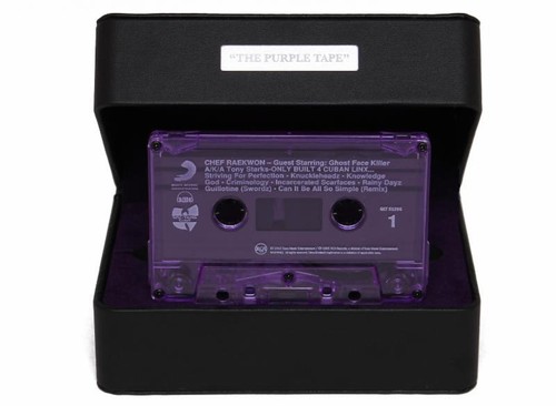 Raekwon Only Built 4 Cuban Linx 20TH Anniversary Purple Tape Watchbox Very Rare! - Picture 4 of 7