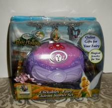 Tinker Bell Fairies Pixie Hollow Disney Clickable S Fairy Charm Starter Set New