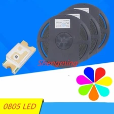 3000pcs 0805 Red Green Blue White Yellow Pink Orange Led diodes Smd 2012 LED