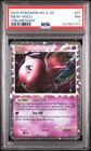 2010 POKEMON HEARTGOLD & SOULSILVER TRIUMPHANT #97 MEW-HOLO PSA 7