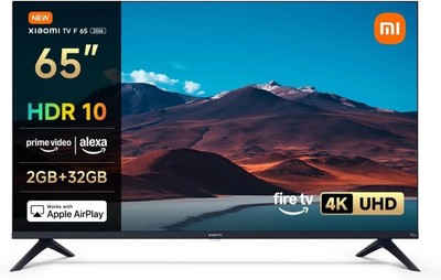 Xiaomi TV F 65, 65 Zoll (165 Cm), 4K UHD, Smart TV, Fire OS8, Triple Tuner DVB-C