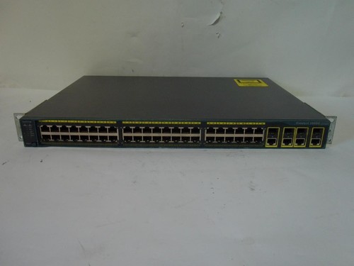 Cisco Catalyst 2960 WS-C2960G-48TC-L 48-Ports Rack-Mountable (J306)