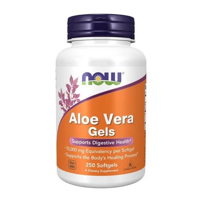 Aloe Vera Gels 250 Soft Gels By Now Foods