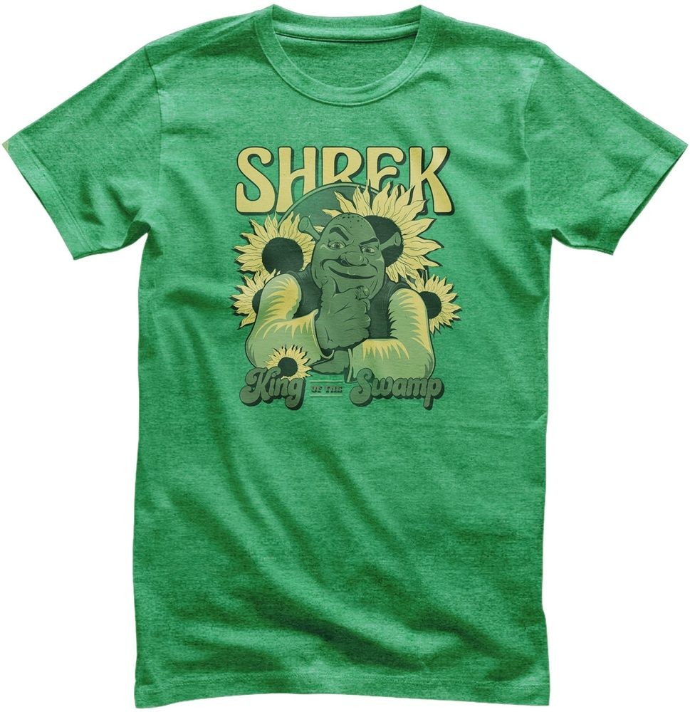 Shrek T-Shirt-King Of The Swamp UV-1-SHK001