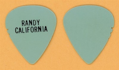 Spirit Randy California Vintage Stage Used Guitar Pick - 1977 Future Games Tour