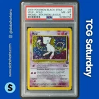 1999 POKEMON WIZARDS BLACK STAR PROMO POKEMON LEAGUE #9 MEW HOLO PSA 8