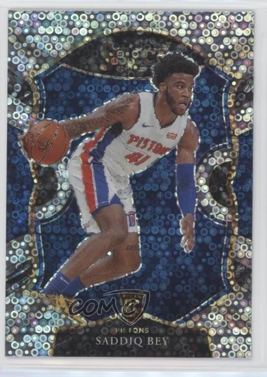 2020-21 Panini Select Concourse Disco Prizm Saddiq Bey #79 s3g