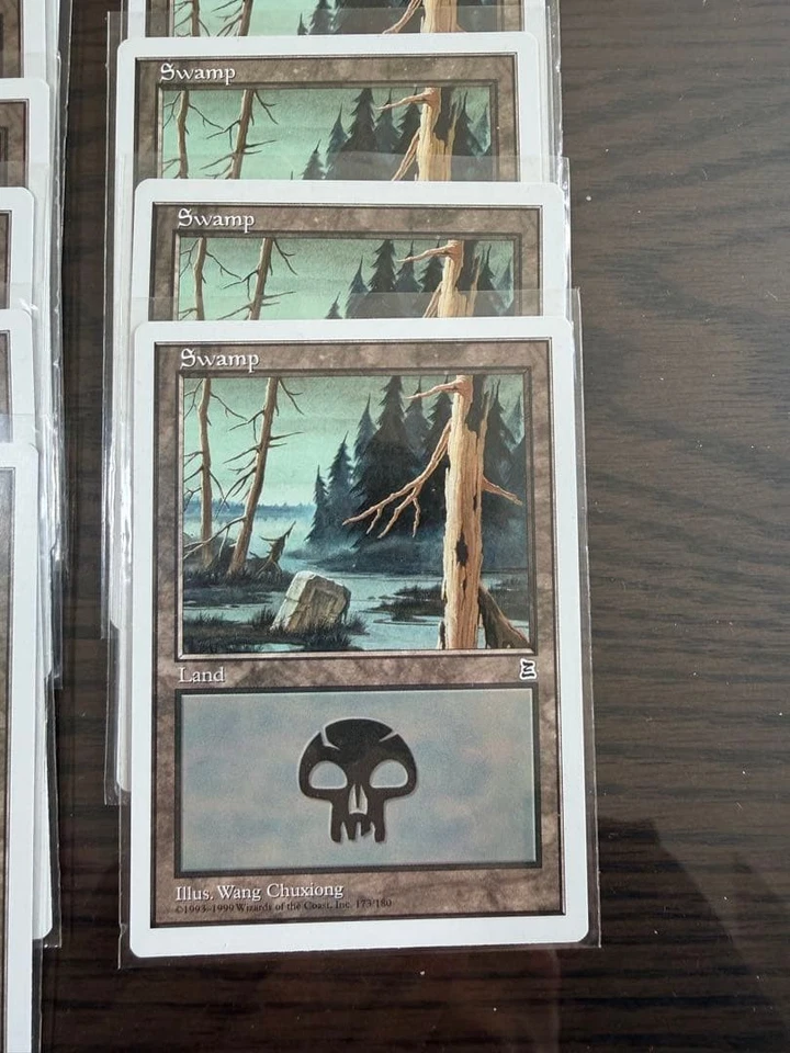 Mtg Ptk Portal Three Kingdoms Basic Land English Version Swamp Island Forest Mou - Image 4 of 4