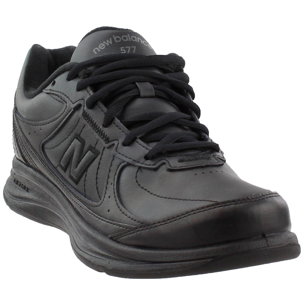 New Balance 577V1 Perforated Walking  Mens Black Sneakers Athletic Shoes MW577BK thumbnail 2