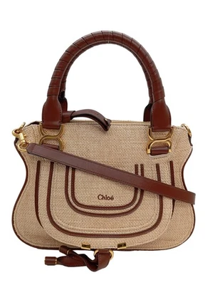 CHLOé Sac Baril Moyen Dames Sac crème style décontracté - Photo 1/4