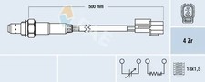 Sonde lambda Honda LEGEND