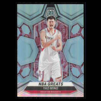 Yao Ming #294 2023 Panini Mosaic Houston Rockets Basketball Card NBA NM