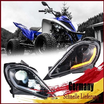LED Scheinwerfer für Yamaha Raptor YFM700/350/250R/YFZ450R/X Wolverine 450/350