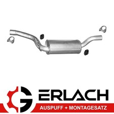 Mittelschalldämpfer für Focus C-Max / C30 C70 S40 V50 2.0 TDCi D CDI 1478