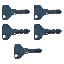 Qty 5: Equipment Key  Fits John Deere Replaces 879480